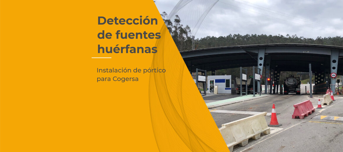 nuevos pórticos de detección de radiación radiactividad protección radiológica