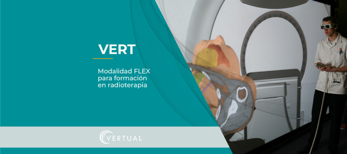 Simulador VERT de formación en radioterapia protonterapia